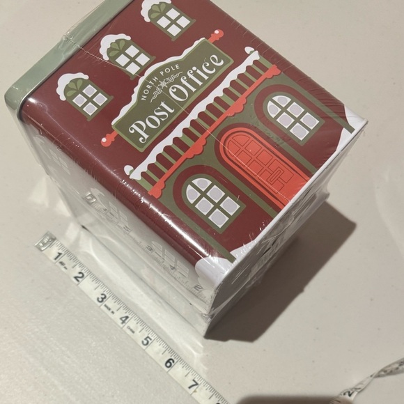 Set of 4 “village” tins-use alone or together- all are BRAND NEW! See pic 4 more - Picture 10 of 16